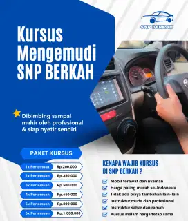 KURSUS MENGEMUDI MOBIL MANUAL MURAH