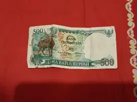 Uang Kertas Indonesia 500 Rupiah