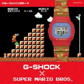 CASIO G-SHOCK X SUPER MARIO BROS DW-5600SMB-4J Limited Model (JDM)