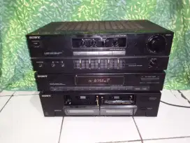 TAPE DECK SONY  HST-121K RADIO DAN KAROKE