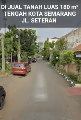 DIJUAL TANAH DI JALAN SETERAN SEMARANG KOTA