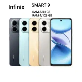 Infinix Smart 9 4/128 & 3/64 gb New Garansi Resmi