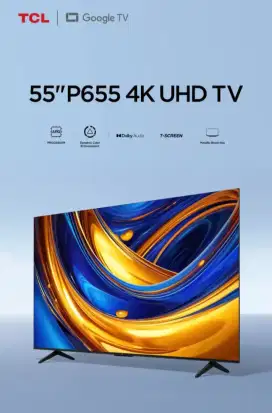 TCL 55 INCH 4K UHD HDR GOOGLE TV