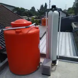 ganti isi media filter (bonus cuci toren)