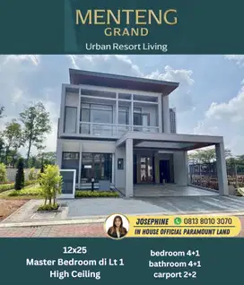 Dijual Rumah Menteng Grand Gading Serpong Parkiran Luas