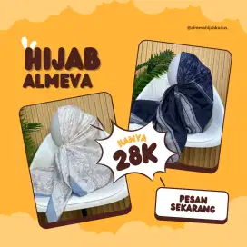 Almeva Hijab Voal Motif Scarf