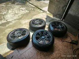 Velg hsr r16 dan ban kondisi bekas