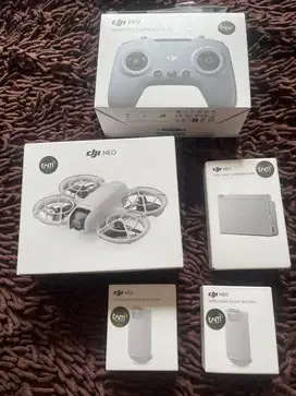 Dji neo basic + hub + 2batre + dji fpv rc3 brand new