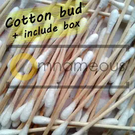 Cotton Bud Kayu / Wooden Cotton Bud Swab Eco