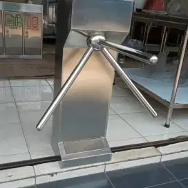 Pintu Putar Box Single Stainless
