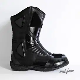 Sepatu Motor RVR Slight black boots touring riding bikers