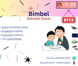 [BARU DIBUKA] BIMBEL SD - Kak Josh (Yuk Jadi Pinter!)