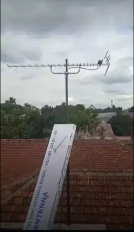 Jasa pasang antena tv dan parabola mini