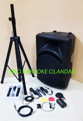 speaker aktif 15in lengkap