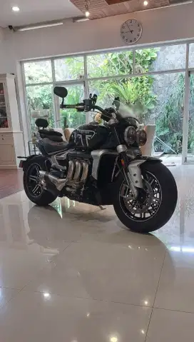 Triumph Rocket 3 GT 2500cc, Odo 1000 KM, th 2022