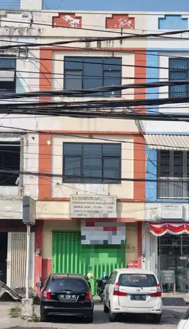 ruko depan papaya darmo permai 0 jalan raya komersial 5.3m nego