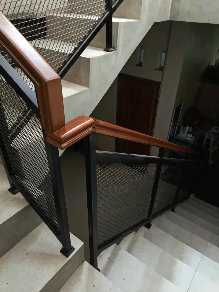 Raling balkon minimalis murah modern klasik jogja laser cutting