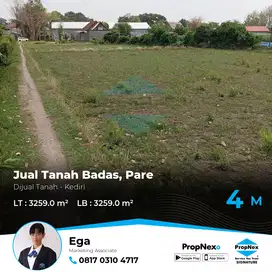 DiJual Tanah Badas Pare Kediri