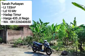 Jual Tanah Hadap Timur Area Gentan, Dekat Laweyan, Purwosari