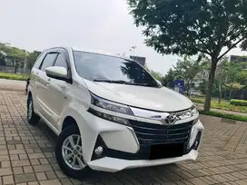 TOYOTA AVANZA 1.3 G AT 2019 PUTIH. KM PENDEK RECORD. PAJAK PANJANG