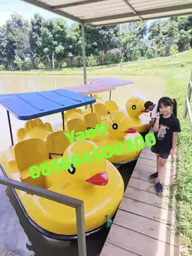 sepeda air bebek goes,peroduksi bebek goes,peroduksi perahu wisata