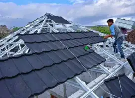 RANGKA ATAP BAJA RINGAN TERPASANG
