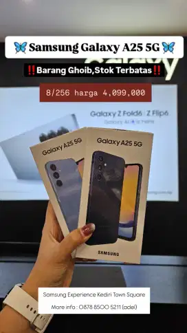 Samsung A25 5G GARANSI RESMI Cicilan Tukar Tambah Mudah KTP saja