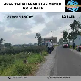 Tanah Luas Super Murah Di Pusat Kota Bagus Untuk Rumah Villa Batu