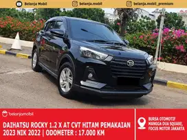 [ LOW KM ] Daihatsu Rocky 1.2 X AT CVT Hitam Pemakaian 2023 NIK 2022