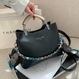 Free ongkir tas import 2224 -hitam