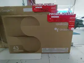 TCL google TV 43 Inch FHD Promo Kredit dan Tukar Tambah