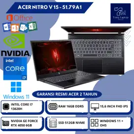 ACER NITRO V 15 INTEL CORE I7-13620H RAM 16GB DDR5 SSD 512GB 15,6INCH