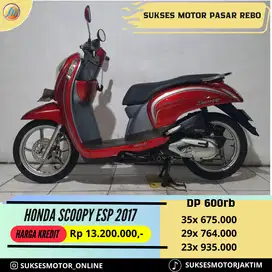 HONDA SCOOPY ESP 2017 CASH/KREDIT/CC/PAYLATER