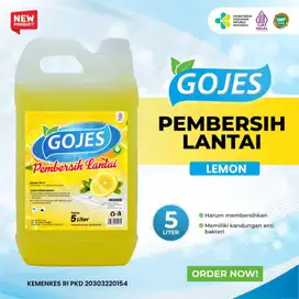 Pembersih Lantai Lemon & Sereh Gojes 5 Liter