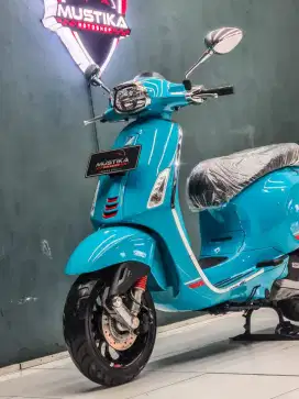 Odo 300 Super Istimewa!!Vespa Sprint S 150cc 2022 Plat Jatim-Mustika