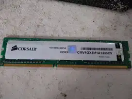 Ram corsair value 4gb ddr3 pc 10600