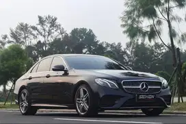 Mercedes Benz E300 AMG Line Mercy E 300 AT Matic NIK 2018 Hitam