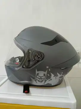 Helm KYT TT Course Matt Silver