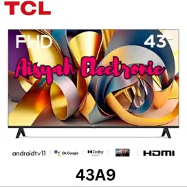 PROMO ANDROID TV TCL 43 INCI FHD GARANSI 3 TAHUN