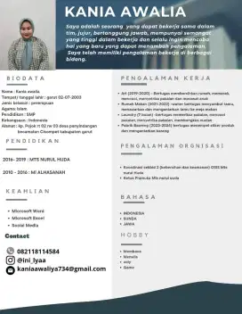 Info loker buat cewek