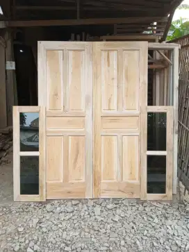 1set pintu kupu-kupu panel