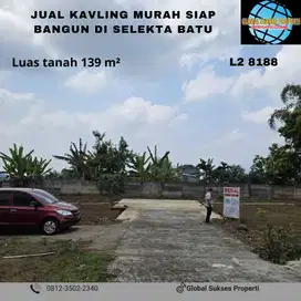 Tanah Kavling Murah View Menawan Strategis di Tulungrejo Kota Batu