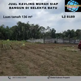 Tanah Kavling Siap Bangun Murah Strategis di Tulungrejo Kota Batu