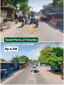 tanah poros jalan tinumbu