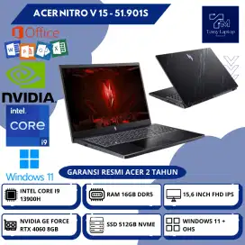 ACER NITRO V 15 INTEL CORE I9-13900H RAM 16GB DDR5 SSD 512GB 15,6INCH