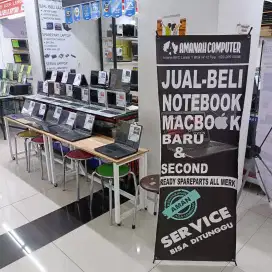 Terima tukar tambah laptop bekas dan baru Amanah Computer lt.1 W-12