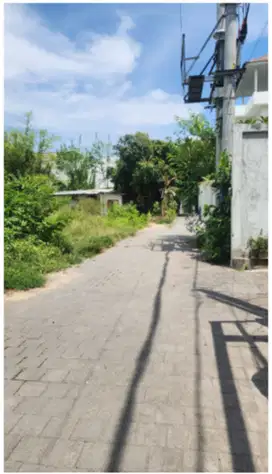 Tanah 7 Are Dekat Pantai di Sanur