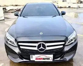 Mercedes Benz C200 Tahun 2017 Automatic Hitam Metalik