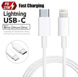 Kabel Data Charger iPhone XR 11 12 13 14 Pro max USB C to Lightning