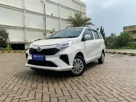 Kilometer Rendah TDP 6,JT Daihatsu Sigra 1.2 X Bensin-AT Putih 2020